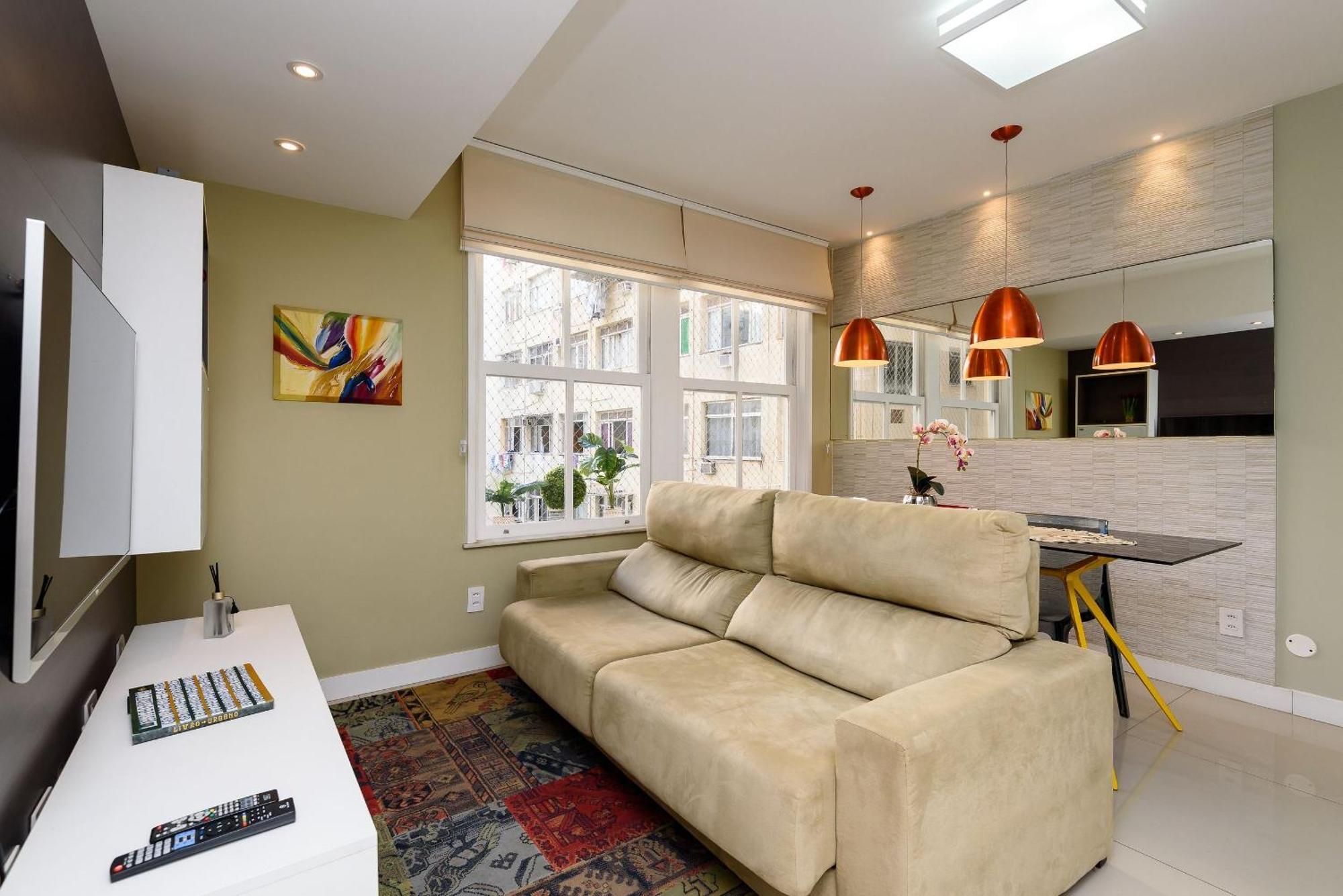 Moderno 2qtos Em Copacabana | Br 737/504 Apartamento Rio de Janeiro