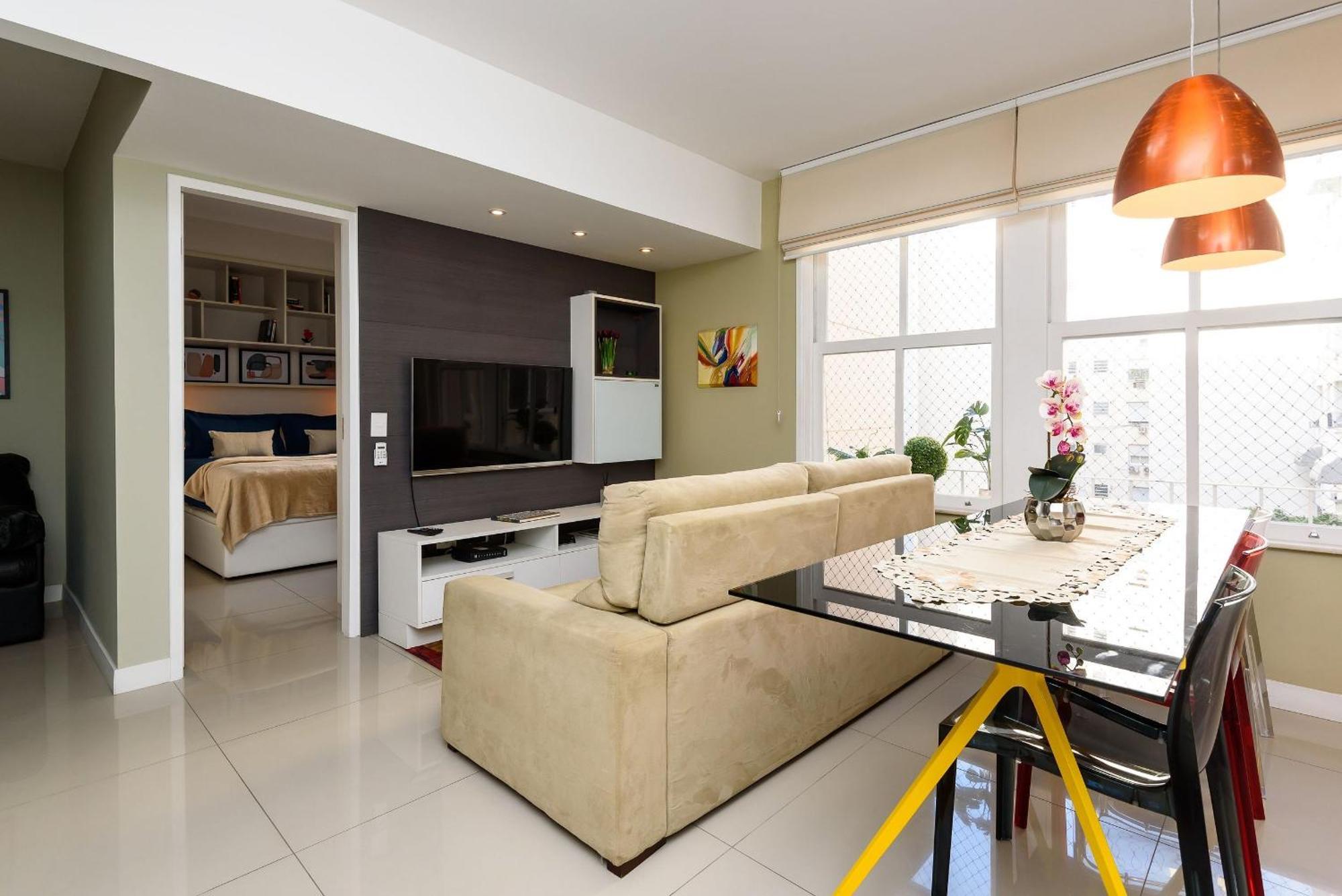 Moderno 2qtos Em Copacabana | Br 737/504 Apartamento Rio de Janeiro
